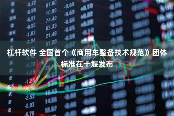 杠杆软件 全国首个《商用车整备技术规范》团体标准在十堰发布