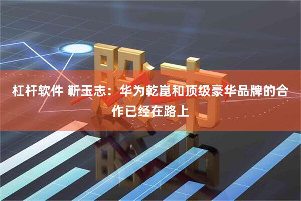 杠杆软件 靳玉志：华为乾崑和顶级豪华品牌的合作已经在路上